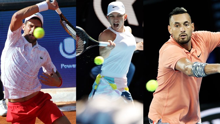 Fragezeichen hinter Novak Djokovic, Simona Halep, Nick Kyrgios