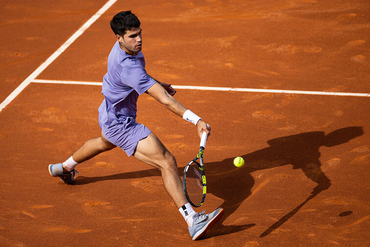 Carlos Alcaraz ist zurück auf dem Platz Carlos Alcaraz ist zurück auf dem Platz