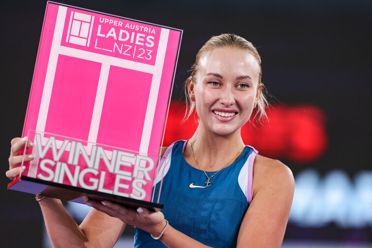 Anastasia Potapova gewinnt in Linz ihren zweiten Karrieretitel