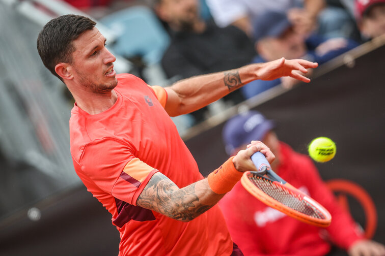 Dennis Novak hat mit einem Sieg über David Goffin die zweite Runde der US-Open-Qualifikation erreicht