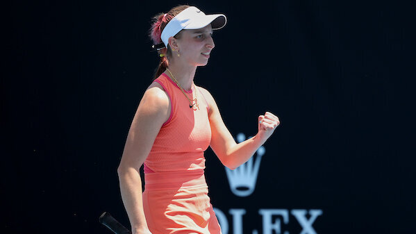 Tamara Korpatsch behielt beim WTA-Turnier in Jiujiang im Achtelfinal-Duell der Hamburgerinnen gegen Ella Seidel die Oberhand. Jürgen Hasenkopf