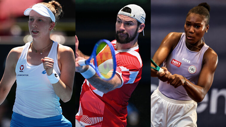 Auch Sinja Kraus, Jurij Rodionov und Noma Noha Akugue kämpfen um ein Ticket für das Roland-Garros-Hauptfeld.