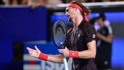 Nach seinem enttäuschenden Abschneiden in Südamerika musste Alexander Zverev auch in Acapulco frühzeitig die Koffer packen. Getty Images
