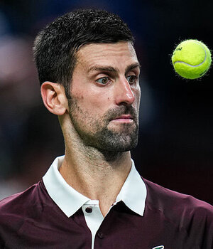 Novak Djokovic wird in wenigen Tagen in Basel aufschlagen