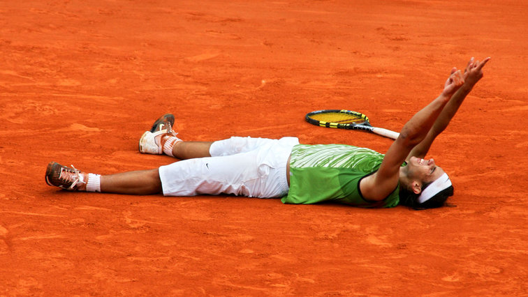 Rafael Nadal in Roland Garros 2005