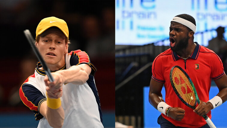 Jannik Sinner and Frances Tiafoe meet in the Vienna semi-finals