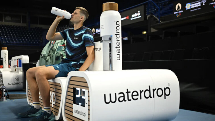 Auch Hubert Hurkacz ist Markenbotschafter von waterdrop Auch Hubert Hurkacz ist Markenbotschafter von waterdrop