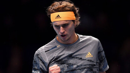Alexander Zverev fehlen noch zwei Siege zur Titelverteidigung in London Alexander Zverev fehlen noch zwei Siege zur Titelverteidigung in London