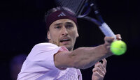 Alexander Zverev am Dienstag in Wien Alexander Zverev am Dienstag in Wien