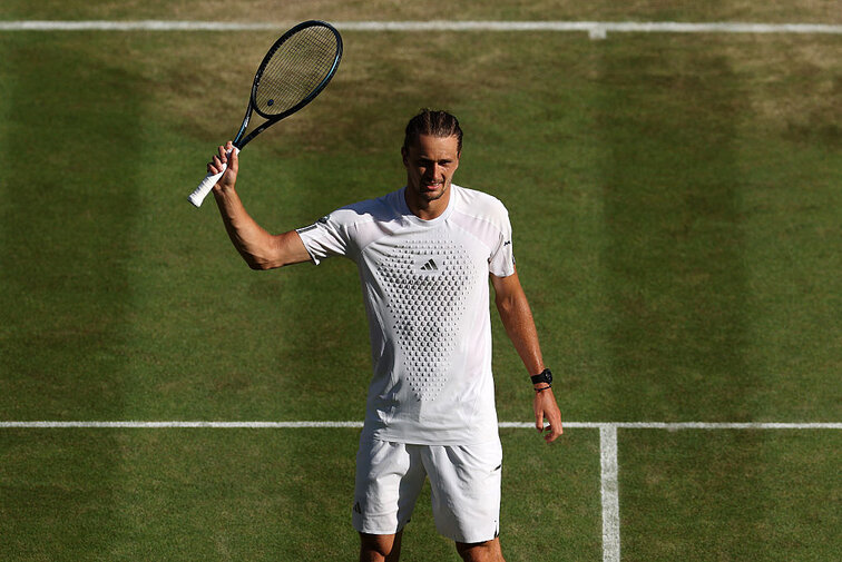 Alexander Zverev hält sich nicht lange mit negativen Erfahrungen auf. Alexander Zverev hält sich nicht lange mit negativen Erfahrungen auf.