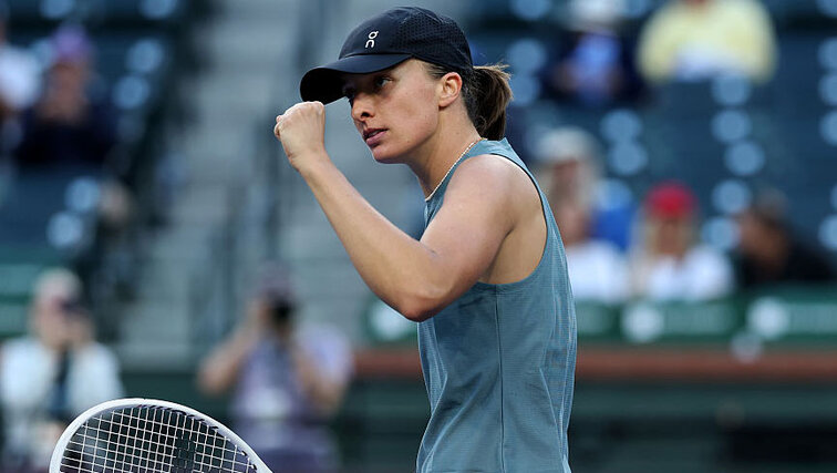 Iga Swiatek hat Karolina Muchova keine Chance gelassen