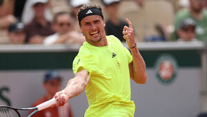 Alexander Zverev bekommt am Samstag seinen ersten Einsatz auf dem Chatrier in diesem Jahr