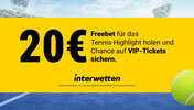 Jetzt bei interwetten 20 EUR Freebet mitnehmen