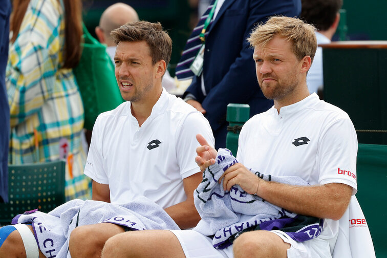 2022 in Wimbledon noch gemeinsam unterwegs: Andreas Mies und Kevin Krawietz