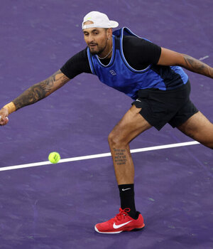 Nick Kyrgios sucht seit seinem Tour-Comeback nach seiner Form.