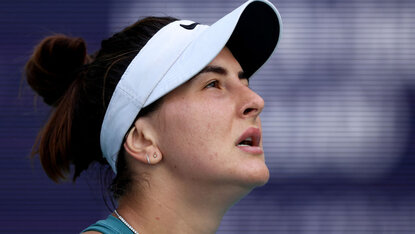 Bianca Andreescu hat sich schon wieder verletzt Bianca Andreescu hat sich schon wieder verletzt