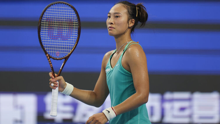 Qinwen Zheng spielt auch in Zhuhai groß auf Qinwen Zheng spielt auch in Zhuhai groß auf