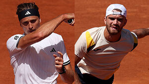 Alexander Zverev und Tomas Machac sind in Roland-Garros schon einmal aufeinander getroffen