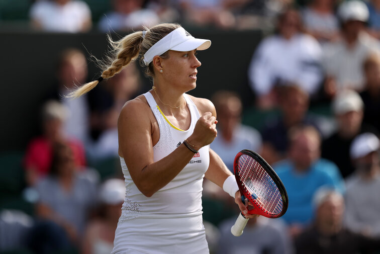 Angelique Kerber is in round three at Wimbledon