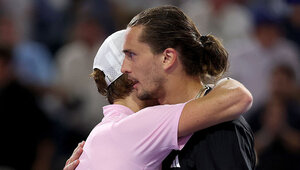 Jannik Sinner und Alexander Zverev zuletzt in Miami