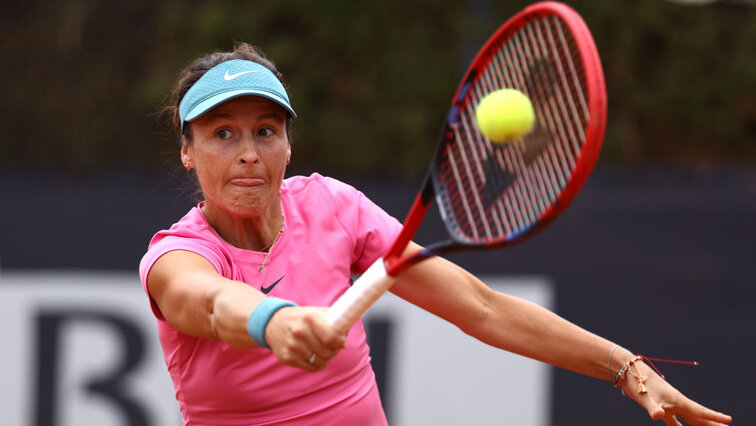 Tatjana Maria retired in Rabat