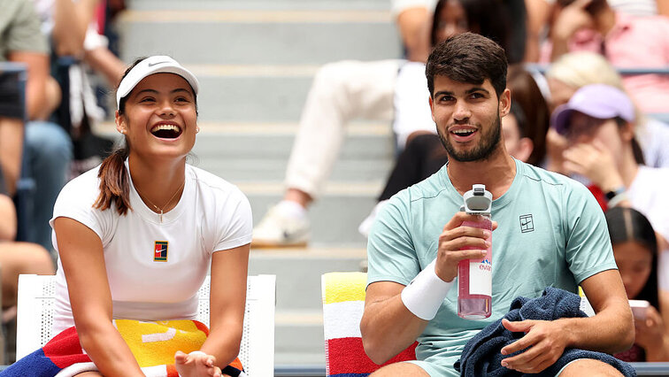Emma Raducanu wurde heuer auch ein Flirt mit Carlos Alcaraz nachgesagt