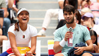 Emma Raducanu wurde heuer auch ein Flirt mit Carlos Alcaraz nachgesagt Emma Raducanu wurde heuer auch ein Flirt mit Carlos Alcaraz nachgesagt