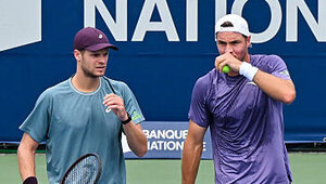 Yannick Hanfmann und Jan-Lennard Struff im Sommer 2026 in Montreal