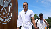 Alexander Zverev in Wimbledon 2025