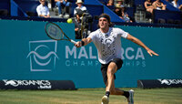 Stefanos Tsitsipas hat 2022 sein erstes Turnier auf Rasen gewonnen - in Mallorca!