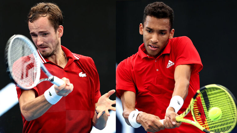 Daniil Medvedev has never lost against Félix Auger-Aliassime