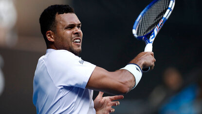 Jo-Wilfried Tsonga hat 2021 erst ein Match gewonnen Jo-Wilfried Tsonga hat 2021 erst ein Match gewonnen