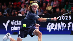 Andrey Rublev am Samstag in London