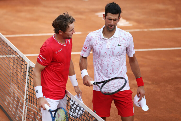 Novak Djokovic trifft im Halbfinale auf Casper Ruud