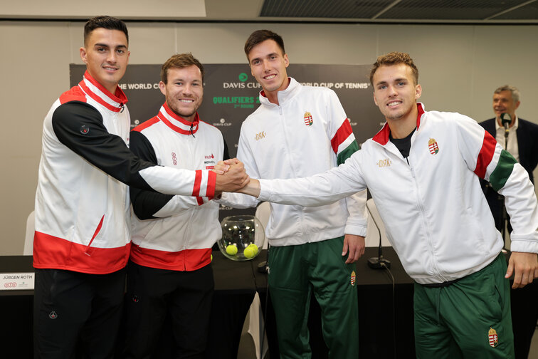 Alexander Erler und Lucas Miedler treffen auf Fabian Marozsan und Zsombor Piros