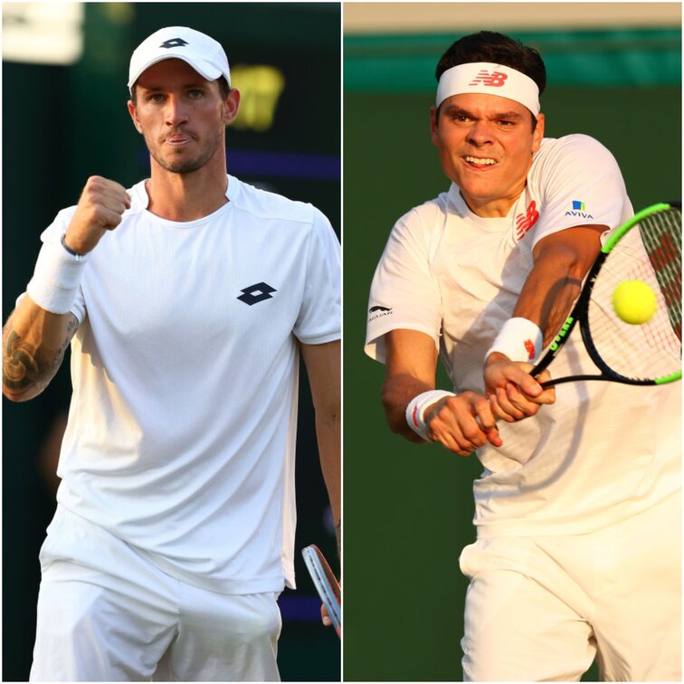2018 gewann Milos Raonic in vier Sätzen 2018 gewann Milos Raonic in vier Sätzen