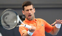 Novak Djokovic am Donnerstag in Adelaide