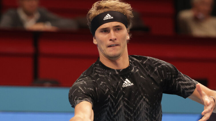 Alexander Zverev am Dienstag in Wien