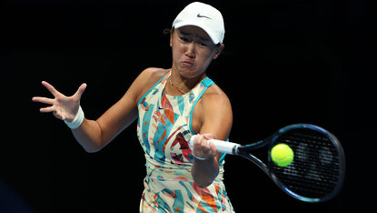 Wang Xiyu hat in Guangzhou ihren ersten WTA-Titel geholt Wang Xiyu hat in Guangzhou ihren ersten WTA-Titel geholt