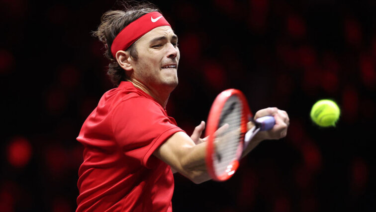 Taylor Fritz at the Laver Cup in London