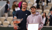 Das Finale der French Open gewann Zverev in fünf Sätzen