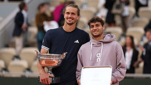 Das Finale der French Open gewann Zverev in fünf Sätzen