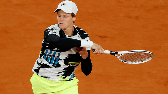 This is what the forehand of the future could look like - Jannik Sinner in action