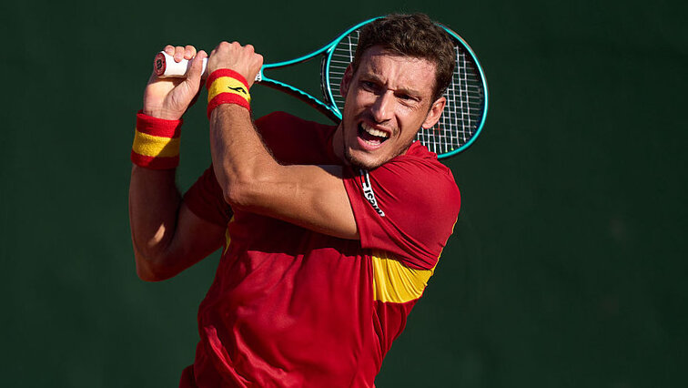 Pablo Carreno Busta zuletzt im spanischen Davis-Cup-Team Pablo Carreno Busta zuletzt im spanischen Davis-Cup-Team
