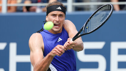 Alexander Zverev am Mittwoch in Flushing Meadows Alexander Zverev am Mittwoch in Flushing Meadows