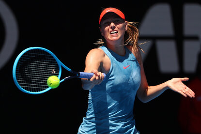 Maria Sharapova Maria Sharapova ist in Melbourne souverän gestartet