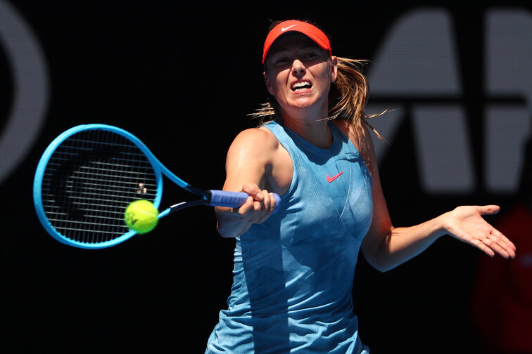 Maria Sharapova Maria Sharapova ist in Melbourne souverän gestartet