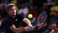 David Goffin bestritt an diesem Tag sein letztes Tourmatch. David Goffin bestritt an diesem Tag sein letztes Tourmatch.