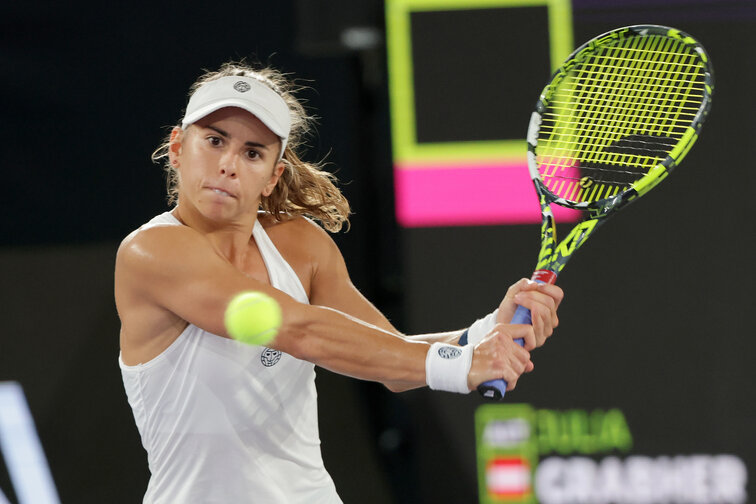 Julia Grabher musste im Endspiel gegen die Tschechin Nikola Bartunkova antreten