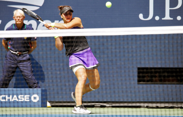 Bianca Andreescu uses the interruption of the tour to work on her comeback.